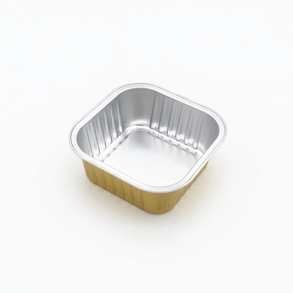 方形铝箔餐盒180ML