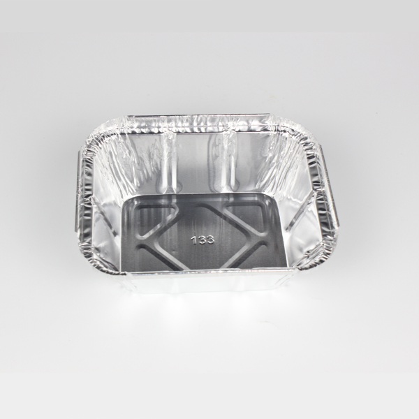 长方形铝箔盒410ML