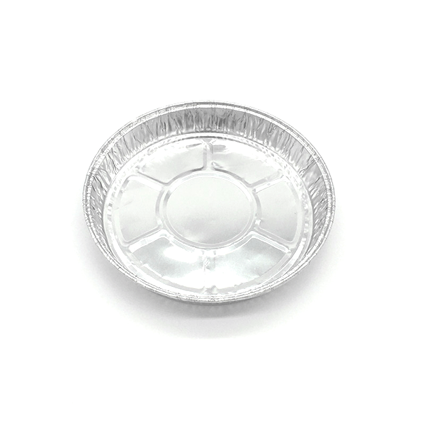圆形铝箔餐盒400ML
